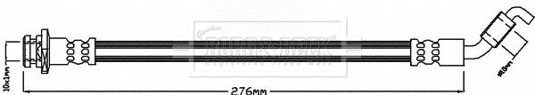 BORG & BECK Pidurivoolik BBH8195